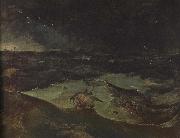 Pieter Bruegel Sea scenery painting